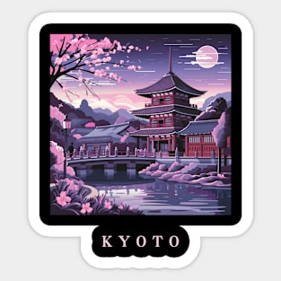 Kyoto Japan Old Capital Sticker